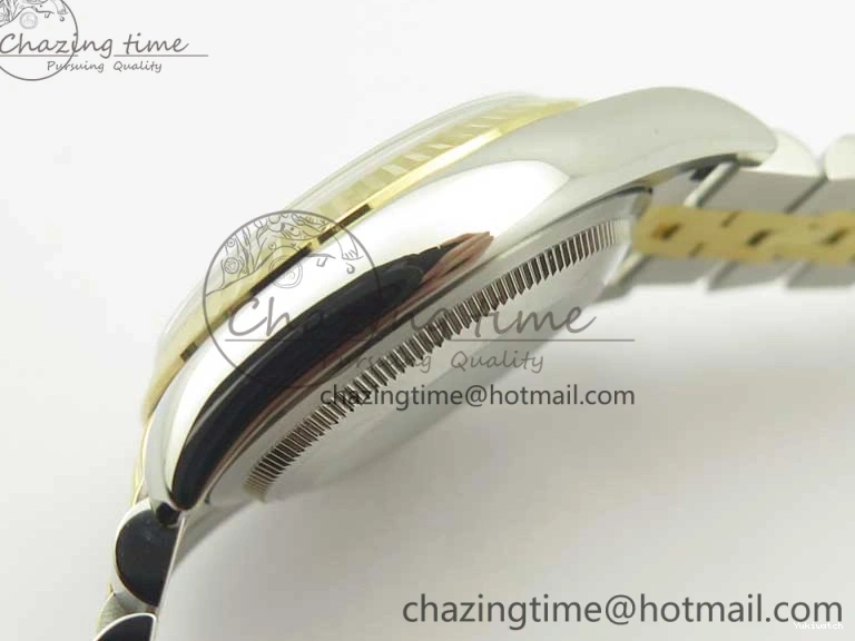 YG Stick Silver Bracelet on SS 126233 Markers ARF Jubilee Dial SS DateJust Best Edition 36 YG 1:1 SH3135 0505